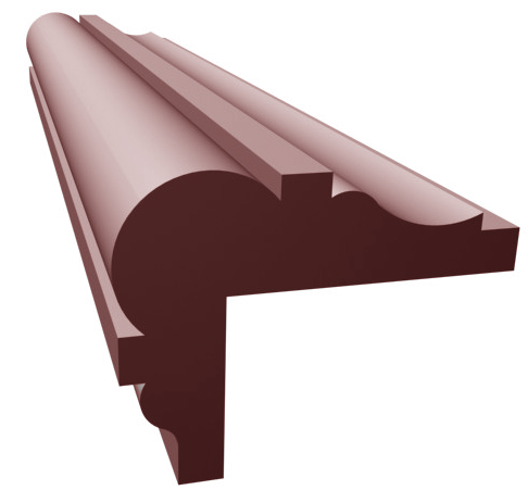 SV-01 saroktakaró polisztirol díszléc 6,5x5 cm