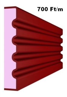 RLO-1 kültéri felületkezelt díszléc 20x130x1250 mm
