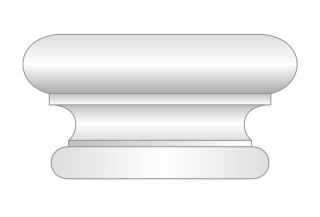 POF-1D oszlopgyűrű natúr 35-44 cm