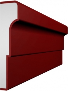 KL-20 kültéri felületkezelt díszléc 30x130 mm
