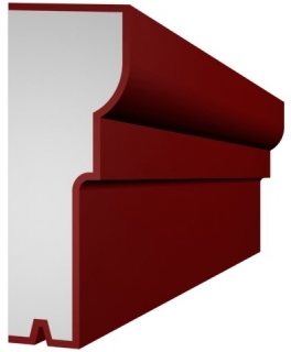 P-15 kültéri felületkezelt díszléc 50x130 mm